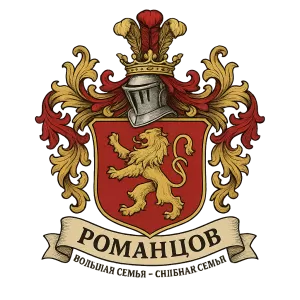Герб семьи Романцов