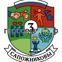 Герб семьи Сапожников