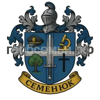 Герб семьи Семенюк