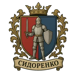 Герб семьи Сидоренко