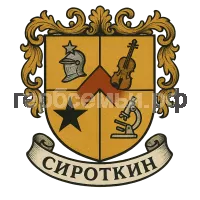 Герб семьи Сироткин
