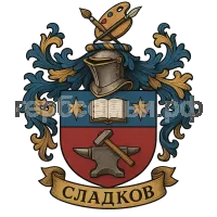 Герб семьи Сладков