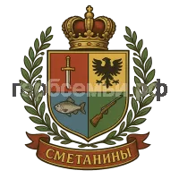 Герб семьи Сметанин