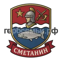 Герб семьи Сметанин