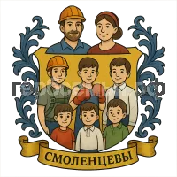 Герб семьи Смоленцев