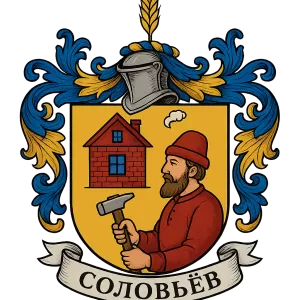Герб семьи Соловьев