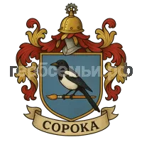 Герб семьи Сорока