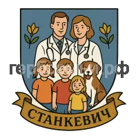 Герб семьи Станкевич