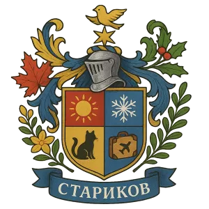 Гербы семьи Стариков