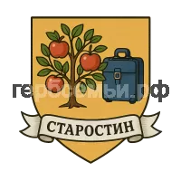 Герб семьи Старостин