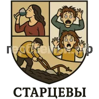 Герб семьи Старцев