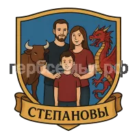 Герб семьи Степанов