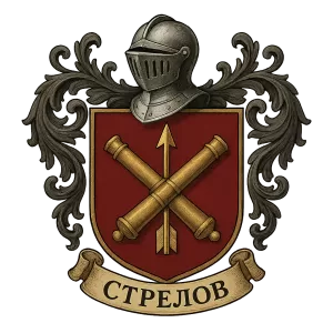 Герб семьи Стрелов
