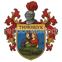 Герб семьи Тимощук