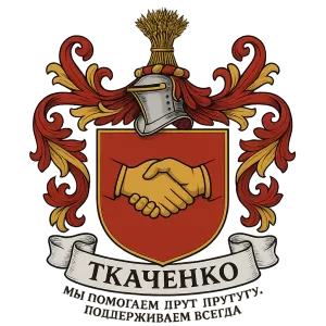 Герб семьи Ткаченко