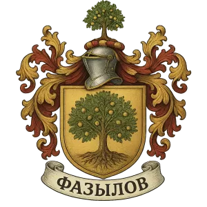 Герб семьи Фазылов