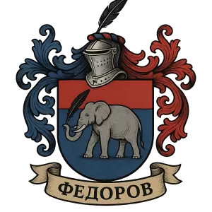 Герб семьи Федоров