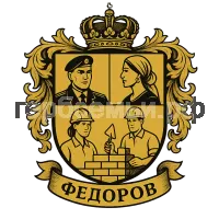 Герб семьи Федоров