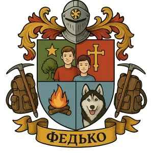 Герб семьи Федько