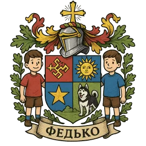Герб семьи Федько