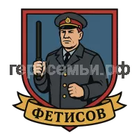 Герб семьи Фетисов
