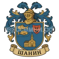Герб семьи Шанин
