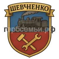 Герб семьи Шевченко