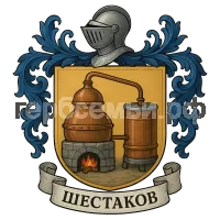 Герб семьи Шестаков