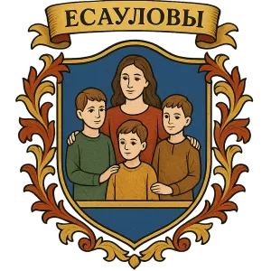 Герб семьи Эсаулов