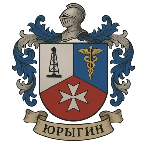 Герб семьи Юрыгин