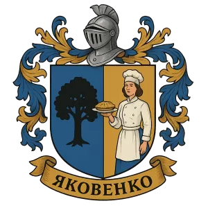Герб семьи Яковенко