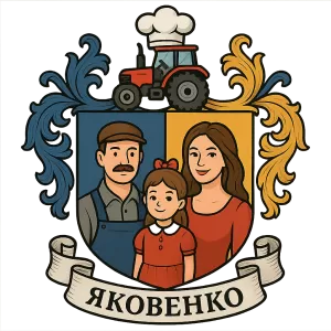 Герб семьи Яковенко