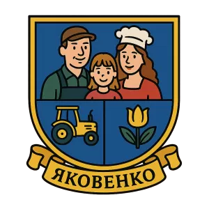Герб семьи Яковенко