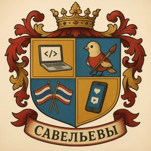 Герб семьи Савельевы