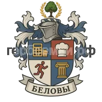 Герб семьи Беловы