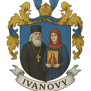 Герб семьи Ивановы