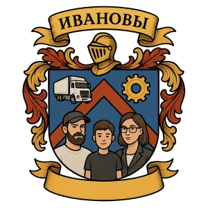 Герб семьи Ивановы