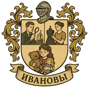 Герб семьи Ивановы