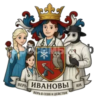 Герб семьи Ивановы