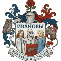 Герб семьи Ивановы