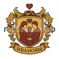 Герб семьи Ивановы