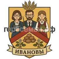 Герб семьи Ивановы