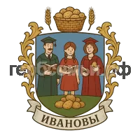 Герб семьи Ивановы