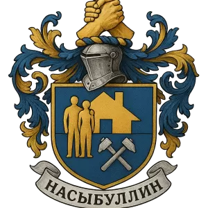 Герб семьи Насыбуллин