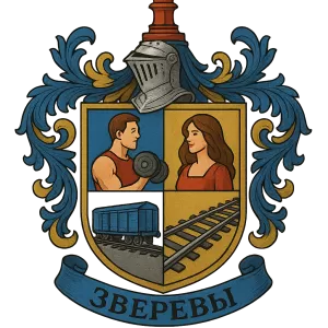 Герб семьи Зверевы