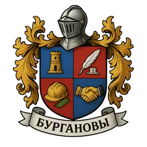 Герб семьи Бургановы