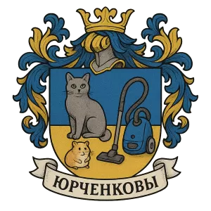 Герб семьи Юрченковы