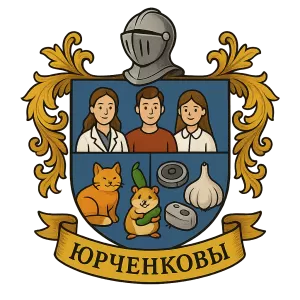 Герб семьи Юрченковы