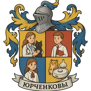 Герб семьи Юрченковы