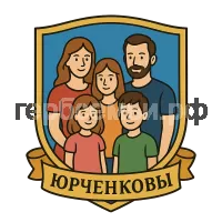 Герб семьи Юрченковы